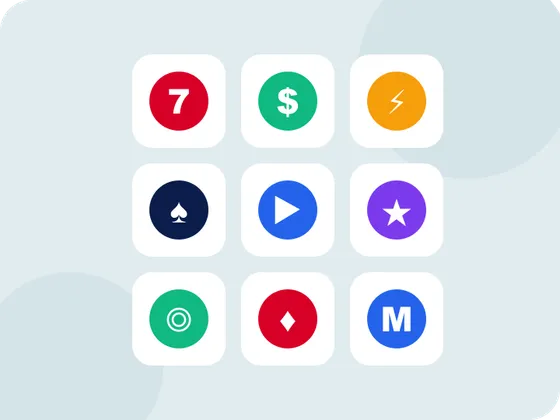 Rooli Casino game categories as a grid of icons Rooli Casino game categories as a grid of icons