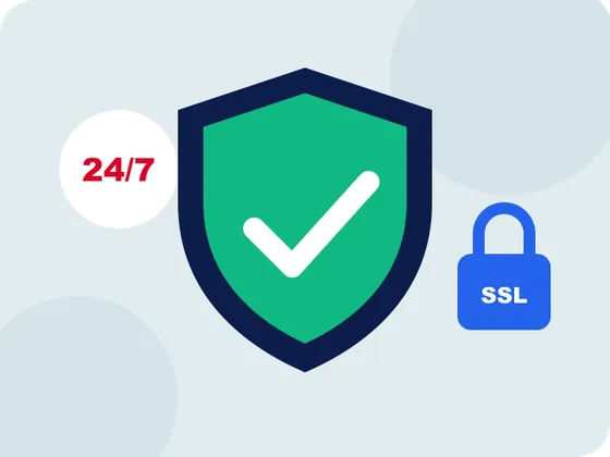 Rooli Casino licence, SSL security and 24/7 support illustration Rooli Casino licence, SSL security and 24/7 support illustration